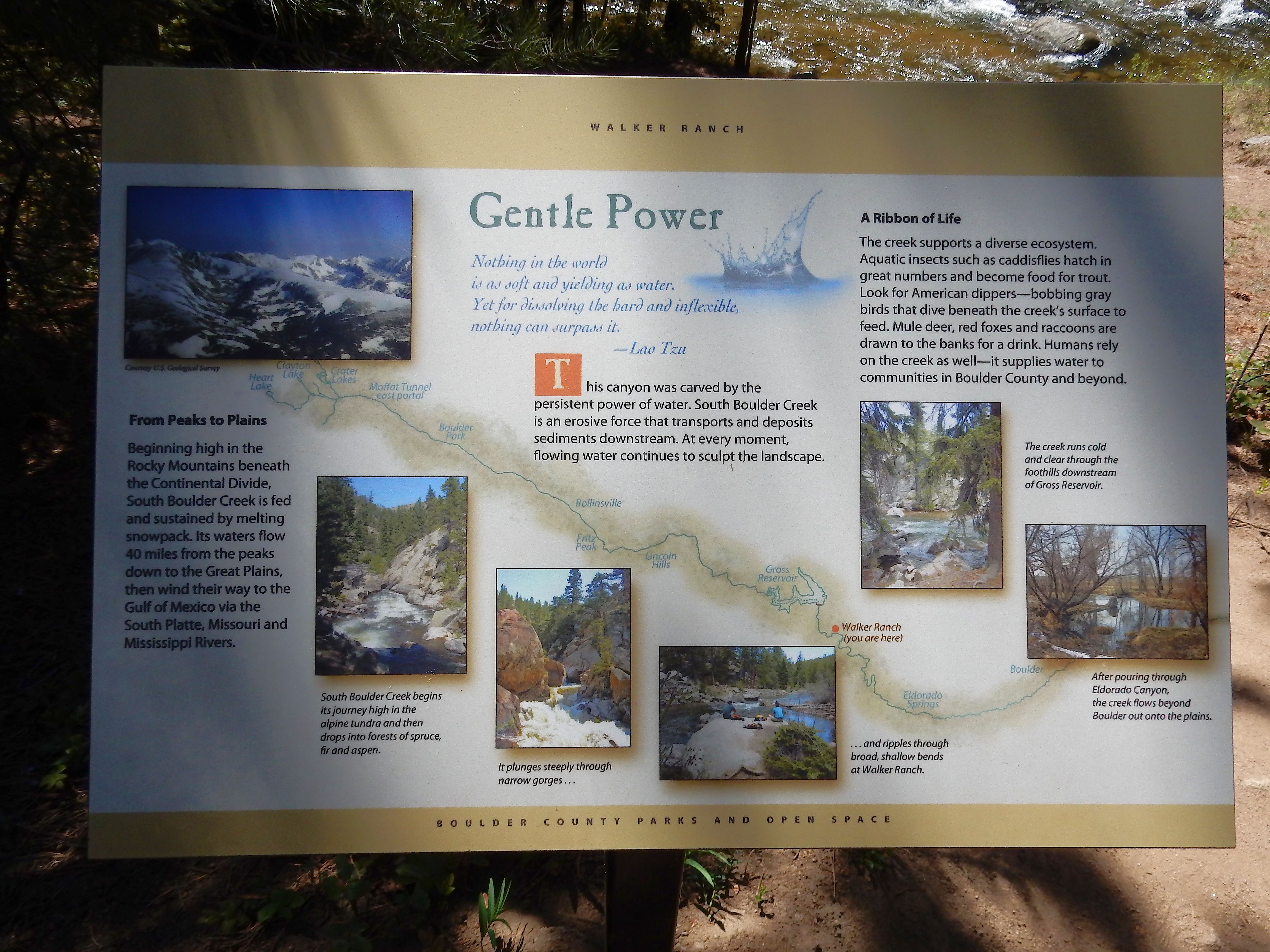 Some information on the creek and Gentle Power